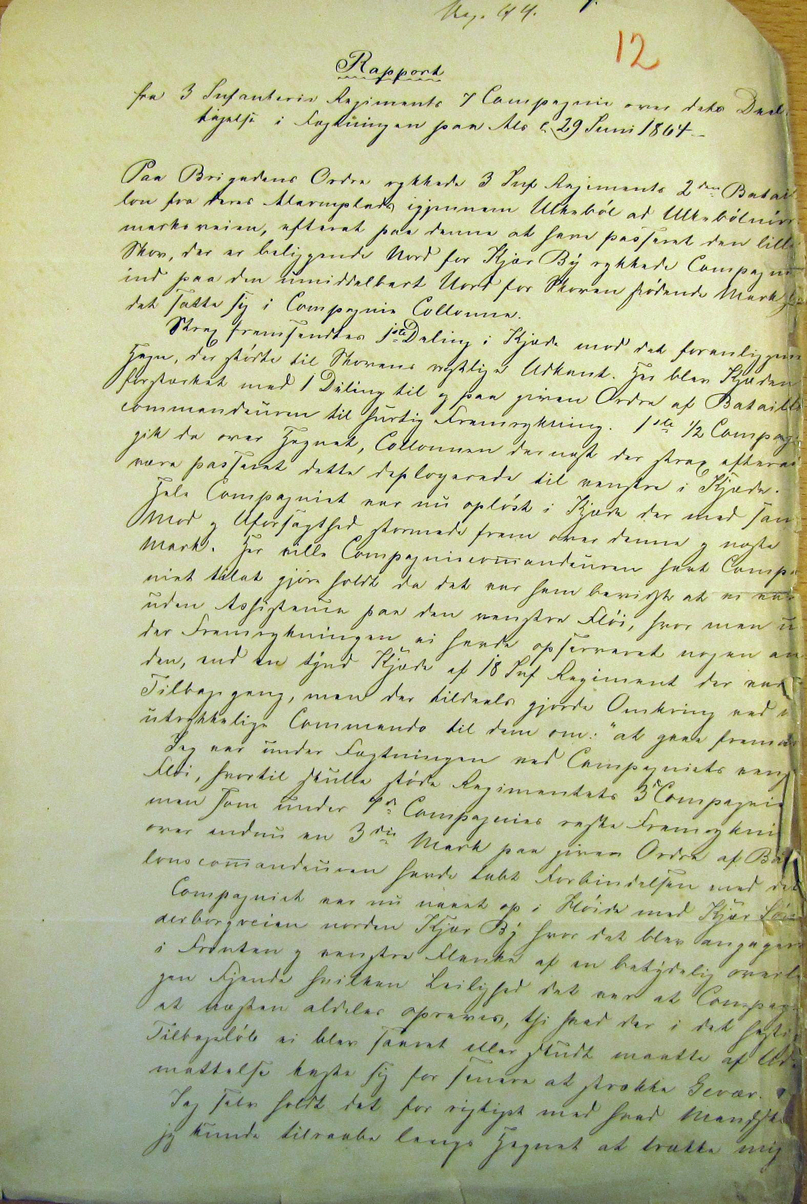 krak Har lært opføre sig 1864 arkivet - dyk ned i breve, dagbøger og erindringer